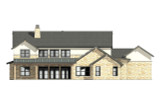 Spanish House Plan - 50272 - Rear Exterior