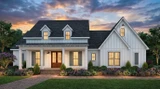 Farmhouse House Plan - White Oak 88308 - Front Exterior