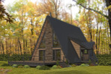 A-Frame House Plan - 38255 - Front Exterior