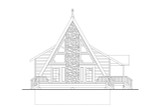 A-Frame House Plan - 38255 - Front Exterior