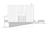 A-Frame House Plan - 38255 - Left Exterior