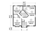 Classic House Plan - 33660 - 1st Floor Plan