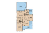Farmhouse House Plan - Mill Creek Farms 92890 - 1st Floor Plan