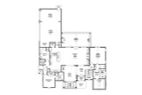 French Country House Plan - 45528 - 1st Floor Plan