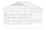 Craftsman House Plan - Pressley Garage 36963 - Front Exterior