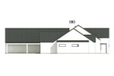 Modern House Plan - 51967 - Left Exterior