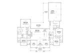 Modern House Plan - 51967 - 1st Floor Plan