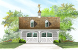 Farmhouse House Plan - Pit Stop 70652 - 