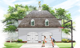 Farmhouse House Plan - Toy Box 21495 - 