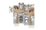 Contemporary House Plan - Haviland 66513 - 1st Floor Plan
