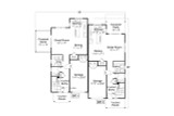 Contemporary House Plan - Haviland 66513 - 1st Floor Plan