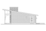Contemporary House Plan - Windermere 51843 - Right Exterior