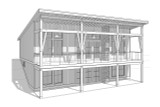 Contemporary House Plan - Alder 59024 - Rear Exterior