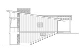 Contemporary House Plan - Alder 59024 - Left Exterior