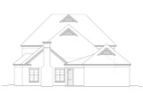 Traditional House Plan - 77515 - Rear Exterior
