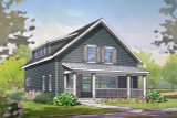 Farmhouse House Plan - Chandler 34718 - Front Exterior