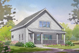 Farmhouse House Plan - Chandler 34718 - Front Exterior