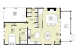 Farmhouse House Plan - Chandler 34718 - 1st Floor Plan