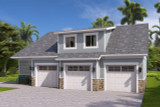 Country House Plan - Lesher 24816 - Front Exterior
