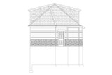 Country House Plan - Lesher 24816 - Left Exterior