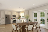 Secondary Image - Craftsman House Plan - McClain 51290 - Dining Room