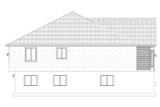 Traditional House Plan - Merideth 44772 - Left Exterior