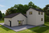 Traditional House Plan - Munns Garage 97254 - Rear Exterior