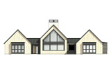 Mountain Rustic House Plan - 83005 - Front Exterior