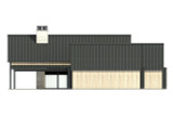 Mountain Rustic House Plan - 83005 - Left Exterior