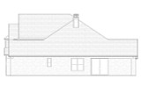 European House Plan - 19962 - Right Exterior
