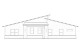 Secondary Image - Modern House Plan - 14239 - Rear Exterior