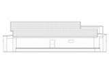 Modern House Plan - 14239 - Right Exterior