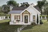Farmhouse House Plan - Fairview Cottage 62302 - Front Exterior