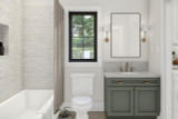 Farmhouse House Plan - Fairview Cottage 62302 - Bathroom