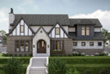 Tudor House Plan - Douglas 88765 - Front Exterior