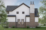 Tudor House Plan - Douglas 88765 - Left Exterior