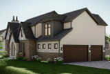 Tudor House Plan - Douglas 88765 - Right Exterior