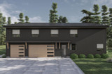 Mountain Rustic House Plan - Sumpter Heights 32412 - Rear Exterior