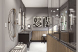 Mountain Rustic House Plan - Sumpter Heights 32412 - Master Bathroom