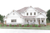 Craftsman House Plan - Brekinridge 14812 - Front Exterior
