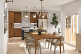 Secondary Image - Craftsman House Plan - Brekinridge 14812 - Dining Room
