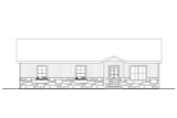 Ranch House Plan - 16305 - Front Exterior