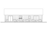 Secondary Image - Ranch House Plan - 16305 - Rear Exterior