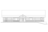 Ranch House Plan - 93423 - Front Exterior