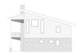 Contemporary House Plan - Mohawk Eagle 28206 - Rear Exterior
