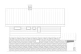 Contemporary House Plan - Mohawk Eagle 28206 - Left Exterior