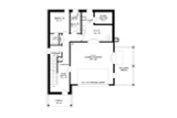 Contemporary House Plan - Mohawk Eagle 28206 - 1st Floor Plan