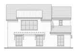 Contemporary House Plan - Canyon View 38102 - Left Exterior