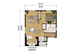 Modern House Plan - 17250 - 1st Floor Plan