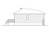 Modern House Plan - 51714 - Left Exterior